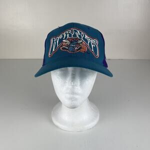 Rare VINTAGE Charlotte Hornets Starter NBA STARFIT Hat 7-7 3/4 Flexfit